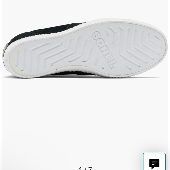 New Sorel Out N About Slip-On Wedge Shoe II Black Boots - Picture 5 of 14